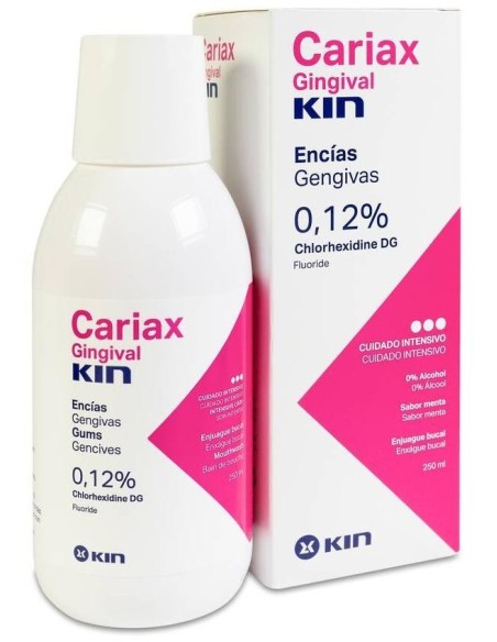 Cariax Gingival Colutorio Clorhexidina 0,12 250Ml de Kin