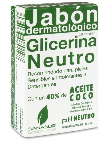 Jabon Glicerina Neutro 100Gr. de Sanasur