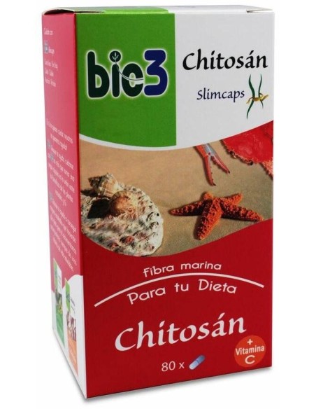 Bie3  Obesiblock Chitosan Slimcaps 80Cap. de Bie 3