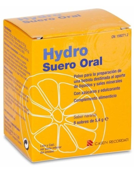 Hydro Suero Oral 8Sbrs 5,4Gr. de Casen