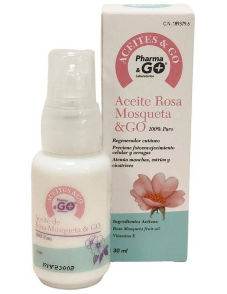 Aceite De Rosa Mosqueta 30Ml. de Pharma & Go