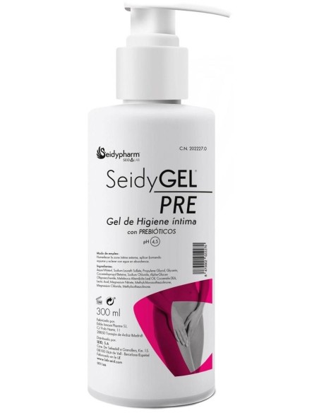 Seidygel Pre Gel Higiene Intima 300 Ml de Seid