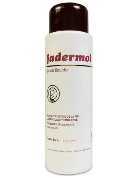 Fadermol Jabon Liquido 500Cc de Faderma