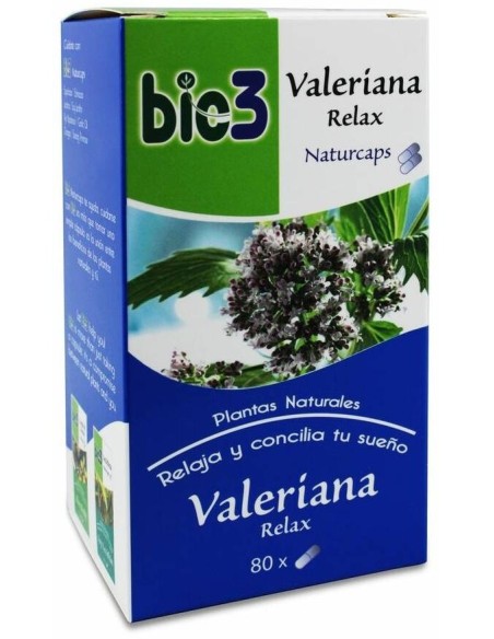 Bie3 Valeriana Relax Naturcaps 80Cap. de Bie 3