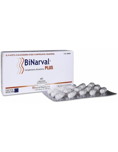 Binarval Plus Z 60Cap. de Narval Pharma, S.A.