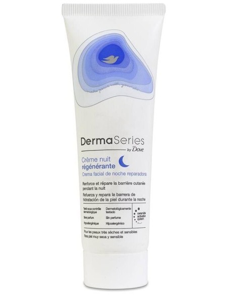 Dove Dermaseries Crema Facial Noche Reparadora 50M de Dove
