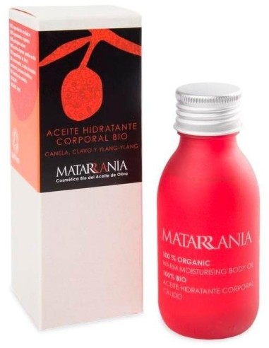 Aceite Corporal Canela Clavo Ylan Ylang 100Ml. Bio de Matarrania