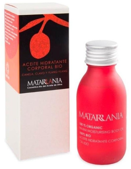 Aceite Corporal Canela Clavo Ylan Ylang 100Ml. Bio de Matarrania