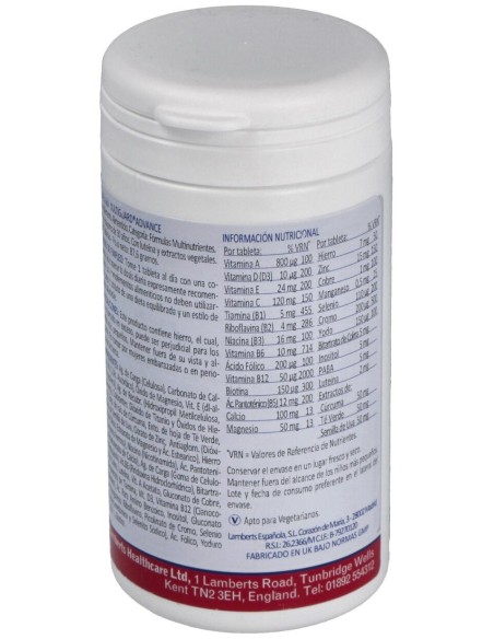 Multi-Guard®Advance (Para Mayores de 50) 60 Tabs. de Lamberts