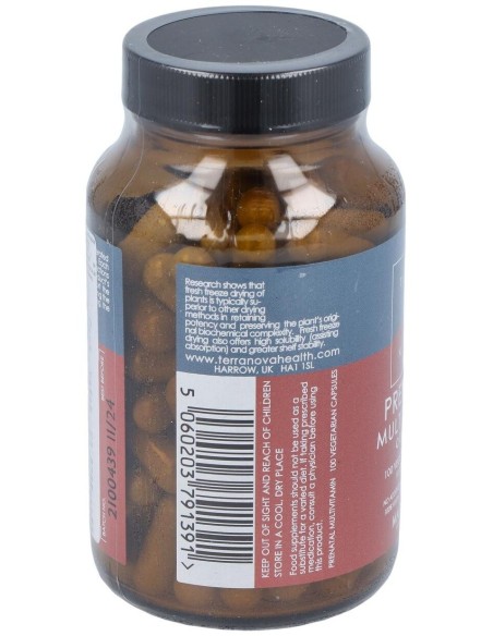 Multinutriente Prenatal 100Vcap. de Terranova