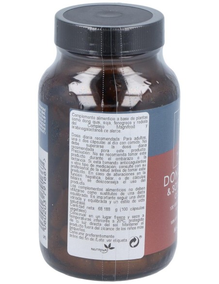 Dong Quai Y Brotes De Soja Complex 100Vcap. de Terranova