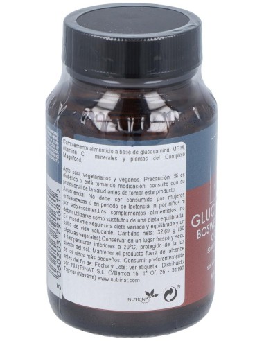 Glucosamina,Boswelia Y Msm Complex 50Vcap. de Terranova