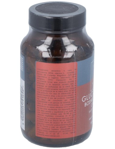 Glucosamina,Boswelia Y Msm Complex 100Vcap. de Terranova