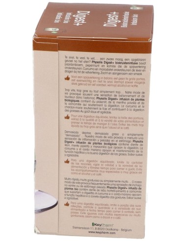Digest+ Infusion 20Filtros Bio de Physalis