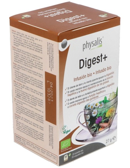 Digest+ Infusion 20Filtros Bio de Physalis