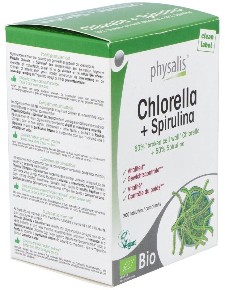 Chlorella + Spirulina de Physalis