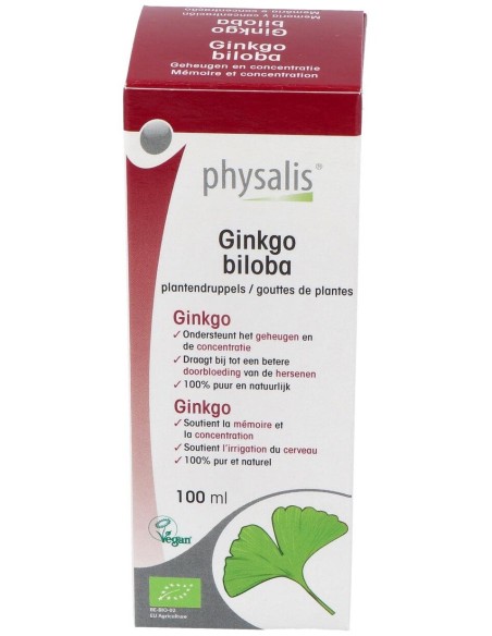 Ext. Ginkgo Biloba 100Ml. Bio de Physalis