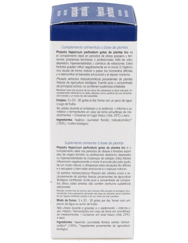 Ext. Hiperico (Hypericum P.) 100Ml. Bio de Physalis