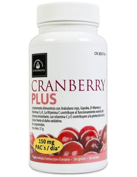 Cranberry Plus 60Comp. de El Naturalista