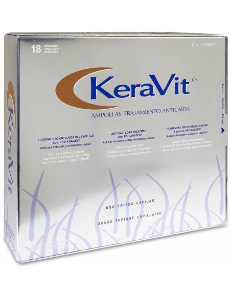 Keravit Tratamiento Anticaida 18Amp. de Keravit