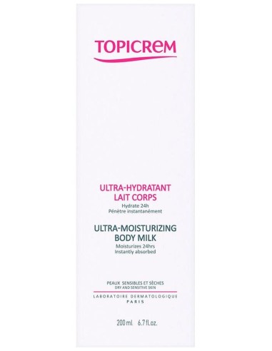 Topicrem Ultra Hidrat Leche Corporal 200 Ml de Topicrem