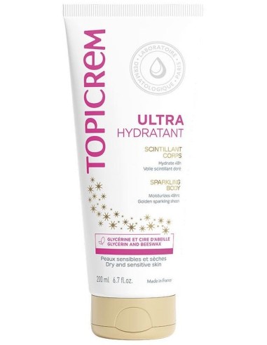 Topicrem Ultra Hidrat Emulsion Corp Dorado 200Ml de Topicrem