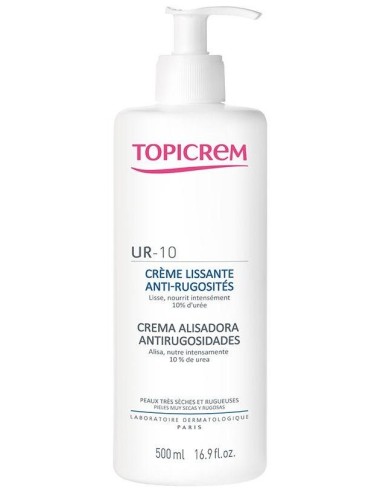 Topicrem Ur 10 Crema Alisadora Antiarrugas 500 Ml de Topicrem