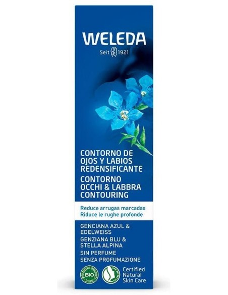 Contorno De Ojos Y Labios Redensificante De Genciana Azul 10 de Weleda