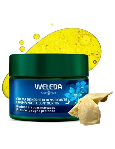 Crema De Noche Redensificante De Genciana Azul 40 Ml de Weleda
