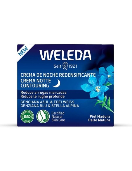 Crema De Noche Redensificante De Genciana Azul 40 Ml de Weleda