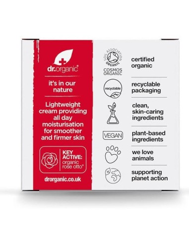 Crema De Dia Rosa De Damasco 50Ml. de Dr. Organic