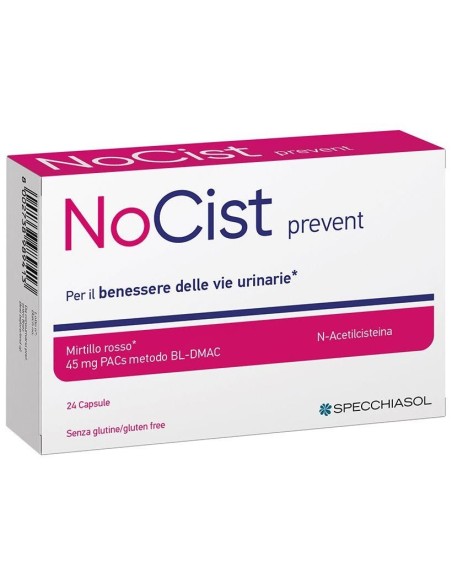 Nocist Prevent - 24 Capsulas de Specchiasol