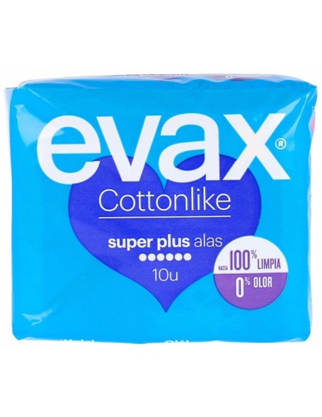 Evax Cottonlike Alas Super Plus 10Ud. de Evax