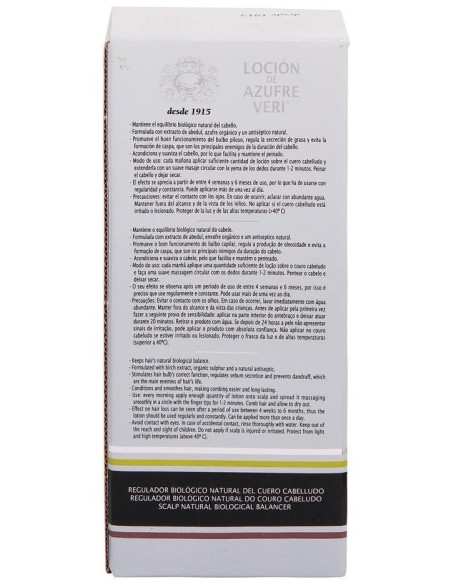 Locion Azufre Veri 400Ml de Veri