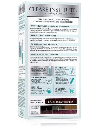Colour Clinuance 5.6 Chocolate Cereza Cab. Delicad de Cleare Institute