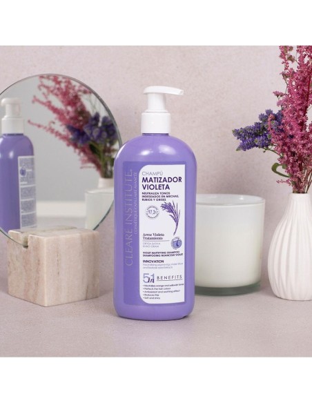 Matizador Violeta Champu 400Ml. de Cleare Institute
