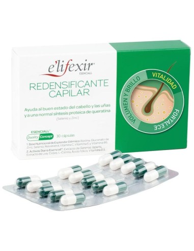 Elifexir Esenciall Redensificante Capilar 30Cap. de Elifexir