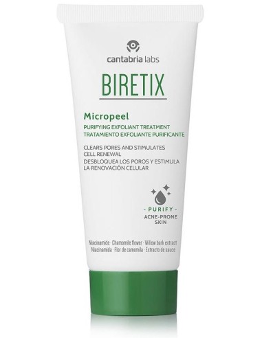 Biretix Micropeel Tratamiento Exfoliante 50Ml. de Biretix