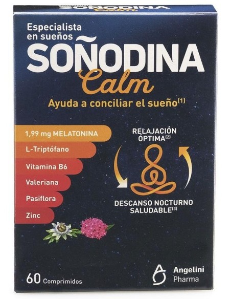 Soñodina Melatonina Tri 60Comp de Natura Essenziale
