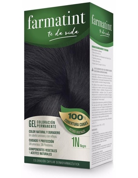 Farmatint Gel 1N Negro 135Ml. de Farmatint