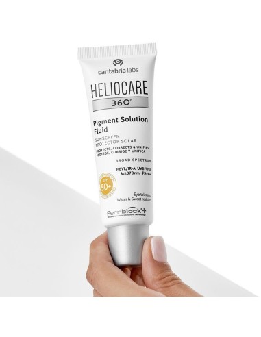 Heliocare 360º Spf50+ Pigment Solucion Fluid 50Ml. de Heliocare