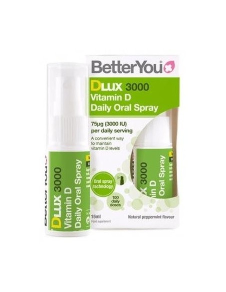 D1000 Vegan Vit D Spray Oral 15Ml. de Better You