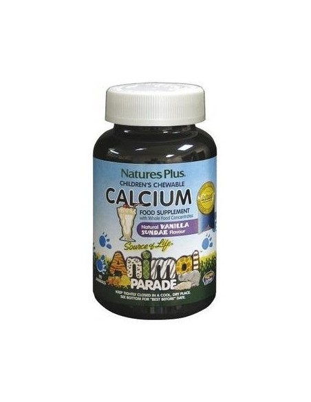 Animal Parade Calcio  90Animales Masticables de Natures Plus