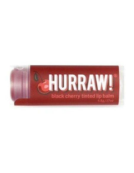 Hurraw Balsamo Labial Tintado Cereza Negra de Hurraw