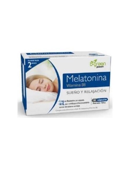 Melatonina 60Cap. de B.Green (Lab. Lebudit)