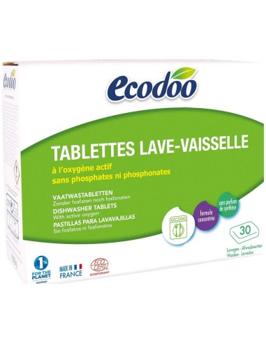 Lavavajillas Tabletas Para Maquina 30Ud. de Ecodoo