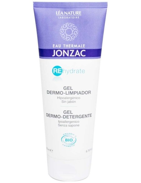 Rehydrate Gel Dermo-Limpiador Sin Jabon 200Ml. Bio de Jonzac Eco-Bio