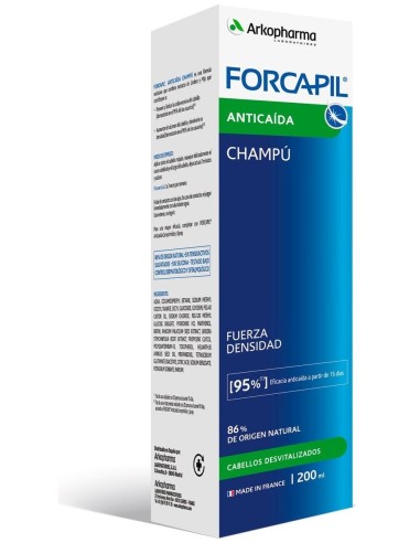 Forcapil Anticaida Champu 200 Ml de Arkopharma