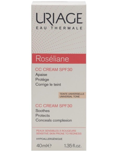 Roseliane Cc Crema Spf30+ 40Ml. de Uriage