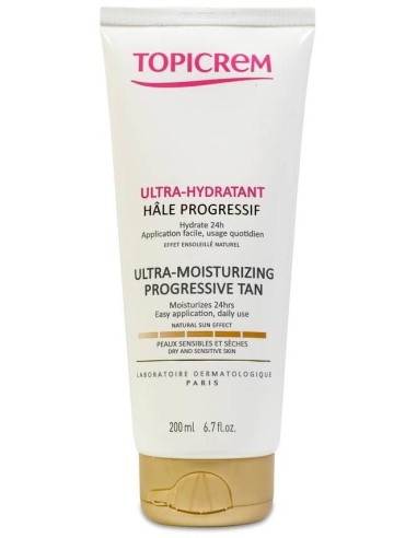 Topicrem Ultra-Hidratante Bronceado 200 Ml de Topicrem
